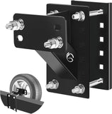 Giá treo bánh dự phòng GADFISH – Giá gắn bánh xe dự phòng cho rơ-moóc thuyền – Khung thép chịu tải 150 lbs – Phù hợp vành 4, 5 và 6 lỗ (Bolt Pattern 4", 4.5", 4.75", 5" và 5.5")