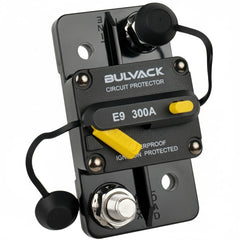 Bộ ngắt mạch DC Hi-Amp BULVACK E9 – Chân nối 3/8", 200A–300A, Reset thủ công