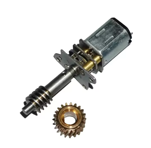 Động cơ hộp số mini Micro N20 DC 3V–6V, sử dụng truyền động trục vít – bánh vít bằng kim loại, tốc độ đầu ra 62 vòng/phút, phù hợp cho các ứng dụng cơ khí chính xác và mô hình kỹ thuật.