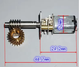 Động cơ hộp số mini Micro N20 DC 3V–6V, sử dụng truyền động trục vít – bánh vít bằng kim loại, tốc độ đầu ra 62 vòng/phút, phù hợp cho các ứng dụng cơ khí chính xác và mô hình kỹ thuật.