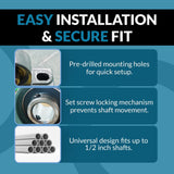 PGN UCP208-24  Bộ 2 gối đỡ bạc đạn – Bạc đạn thép chrome, lỗ 1 1/2", tự lựa