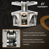 Bộ ly hợp sơ cấp (Primary Drive Clutch) kèm lò xo và đối trọng – Tương thích Polaris RZR 1000 – Thay thế mã 1323068 / 1323241