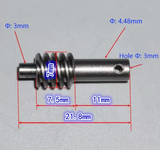 Động cơ hộp số mini Micro N20 DC 3V–6V, sử dụng truyền động trục vít – bánh vít bằng kim loại, tốc độ đầu ra 62 vòng/phút, phù hợp cho các ứng dụng cơ khí chính xác và mô hình kỹ thuật.